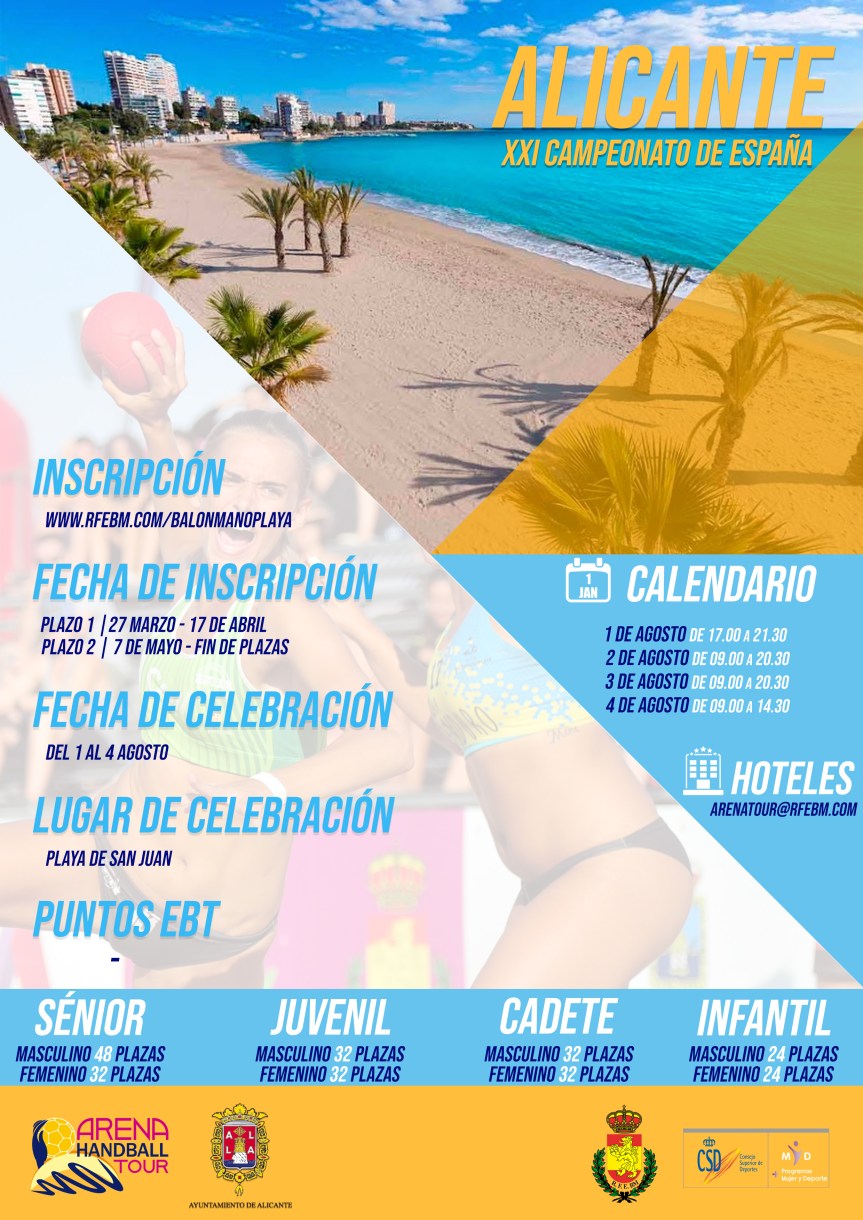 Abierto el plazo de inscripción para el Campeonato de&nbsp;España